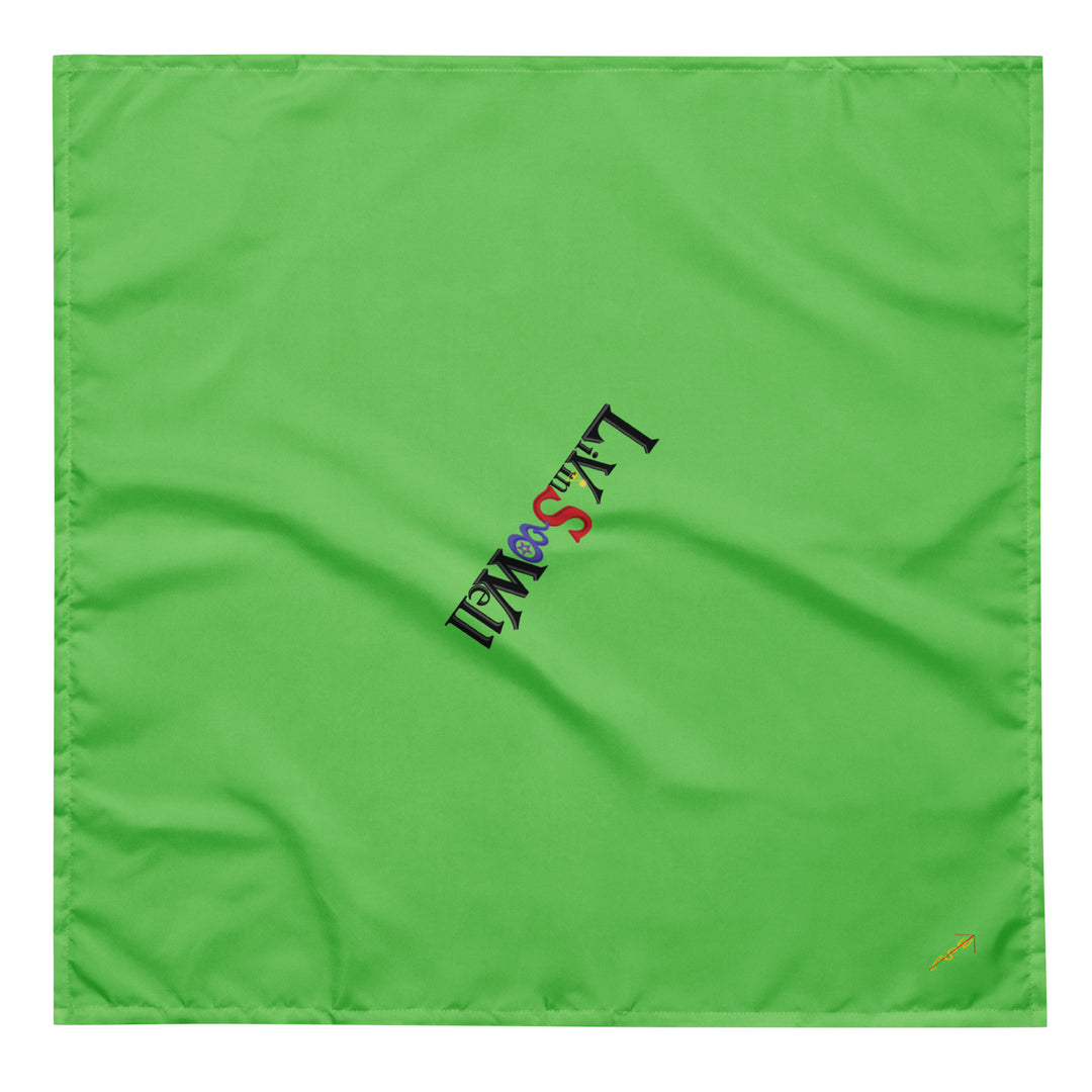 LivinSoWell- UFO Green bandana
