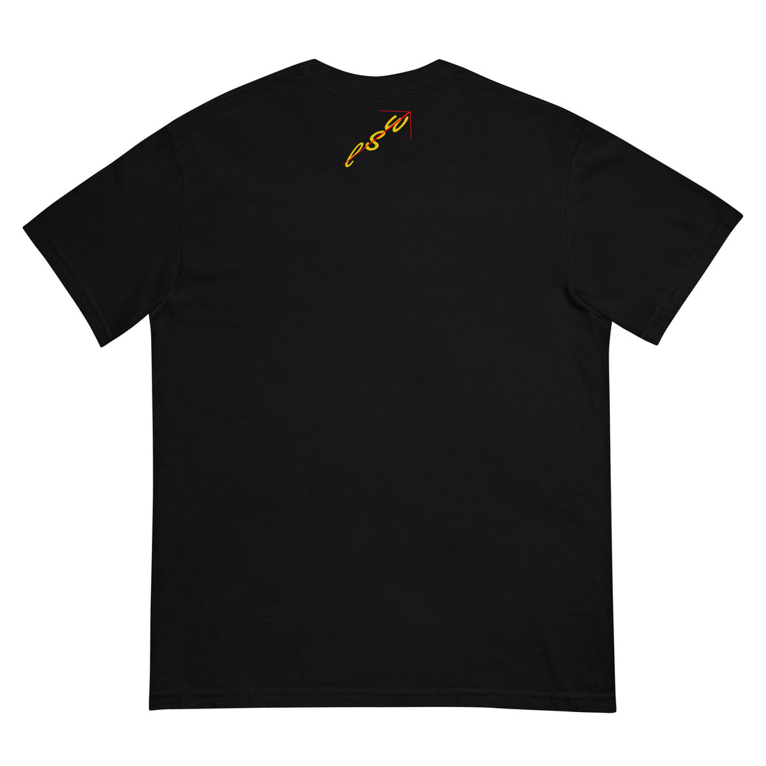 LivinSoWell- Unisex Short-Sleeve Heavyweight T-shirt (Black)