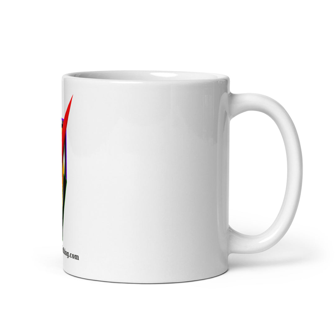 LivinSoWell- White glossy mug (110z/15oz)