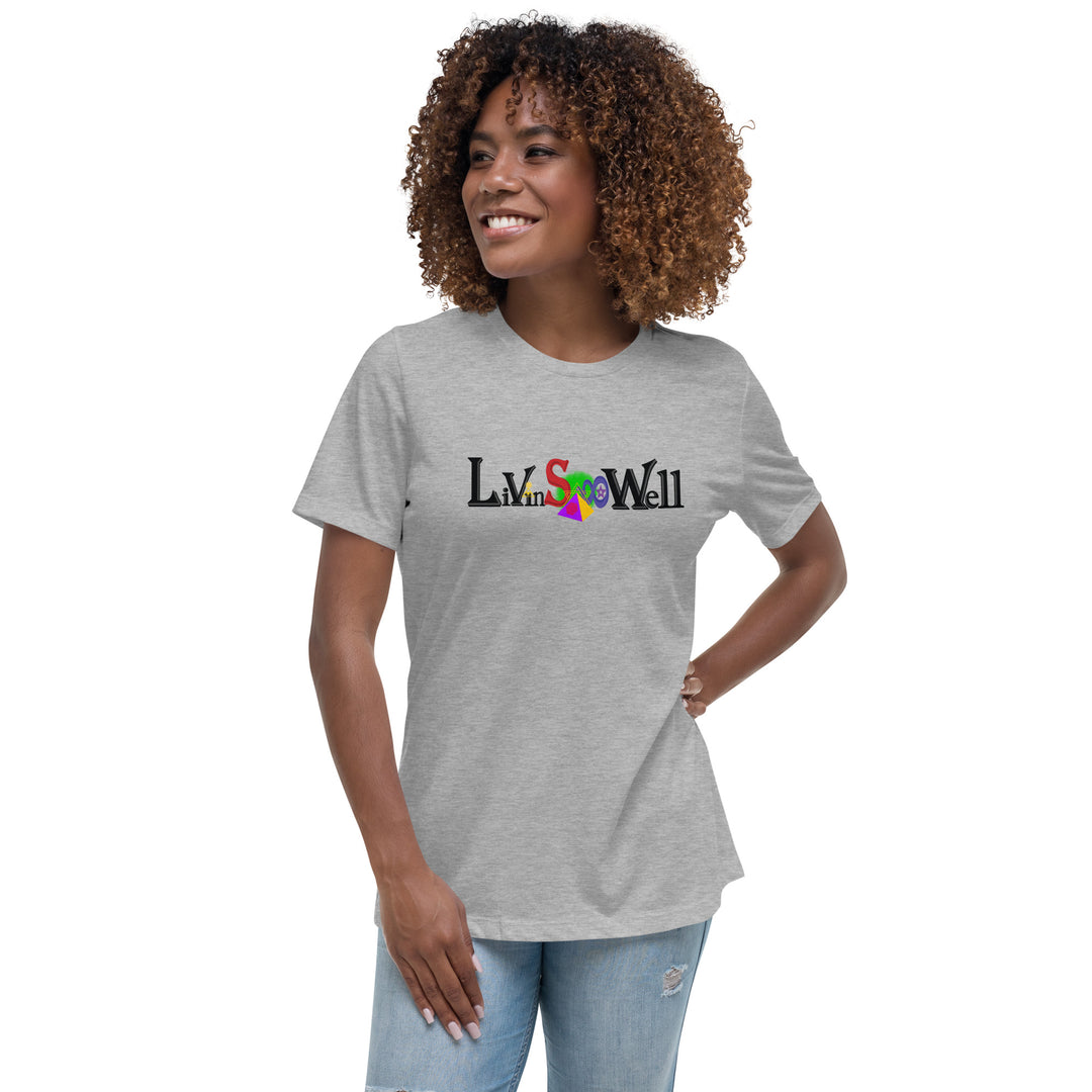 LivinSoWell- Goddesses&Queens/Women's Relaxed T-Shirt (Grey)